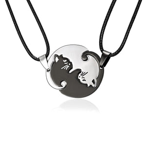 Cat Couples Necklace