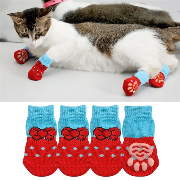 1 pair cat socks